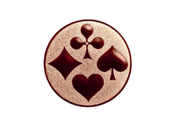 Glas Pokal 3526 Schild & Emblem - Transparent / 15 cm