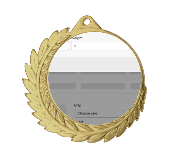 Medaille MMC7010 Ø 70 mm - Gold / 70mm