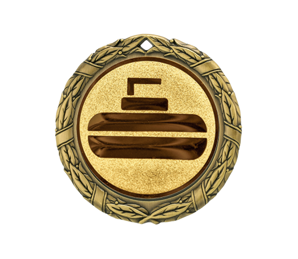 Medaille D8D Ø 70 mm - Gold / 70 mm