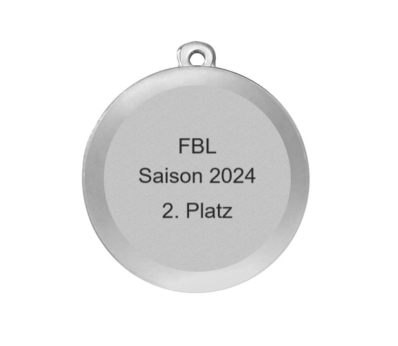 Medaille Basketball  MMC6850 - Silber / 50 mm