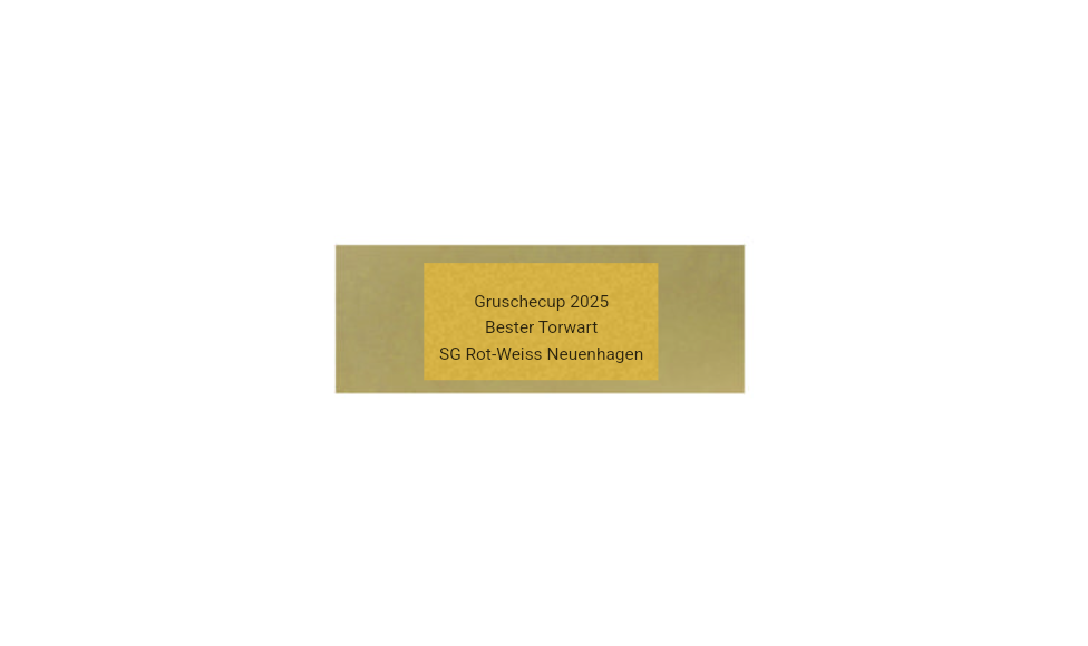Pokal Fußball 31315 - Gold Silber / 13 cm