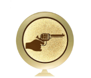 Pokal Serie 346 - Gold/Silber / 45 cm