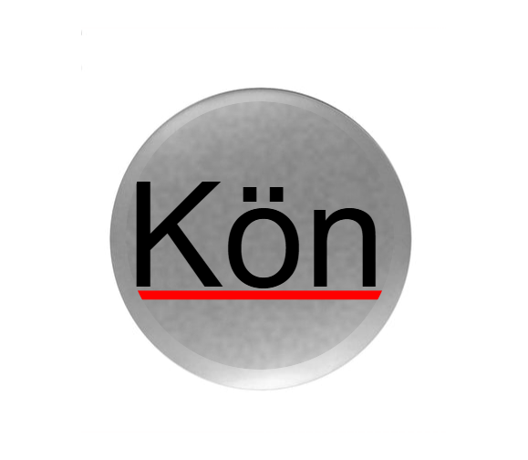 Kegel Pin König - Silber / 36 * 9 mm