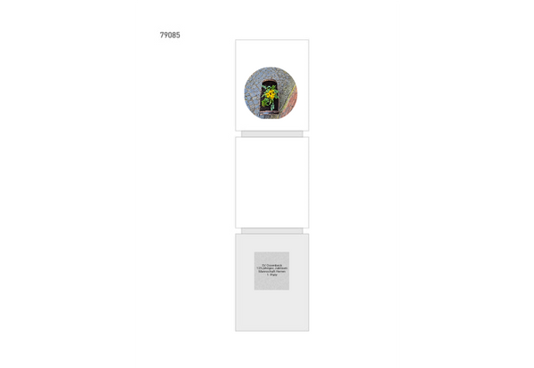 Crystal Ice Tower Award 79085 - Laser-Gravur / Gefrostet / Klar / 24.5 cm