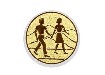 Glas Pokal 3526 Schild & Emblem - Transparent / 17 cm