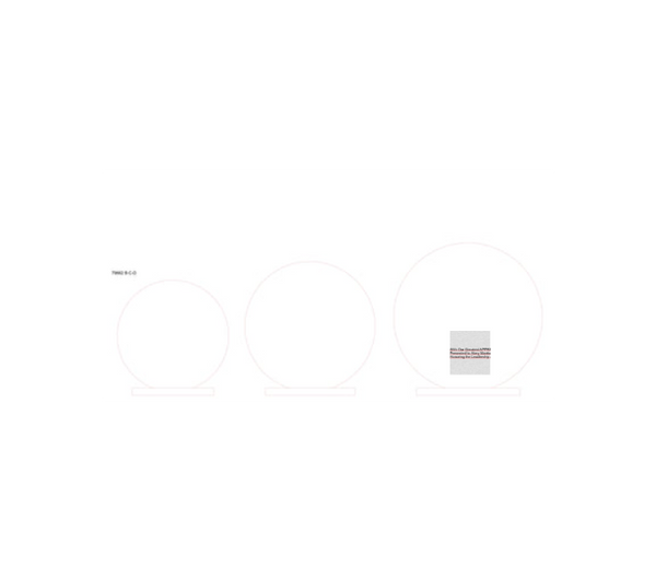 Budget Awards 79662 - Transparent / 15x15 cm / Laser-Gravur