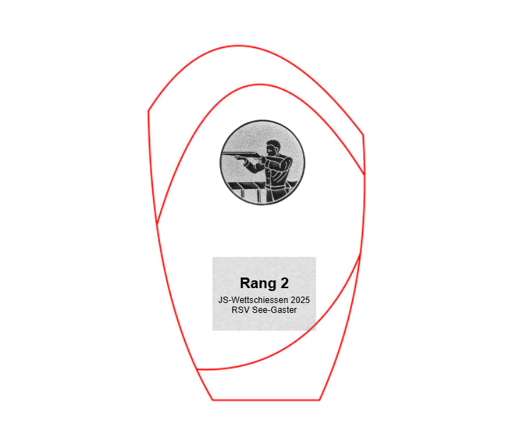 Glas Pokal Blau W55-L - Blau/Transparent / 18.5 cm