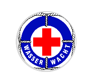 Glas Pokal 8805 blau Schild & Emblem - Silber Blau / 18 cm