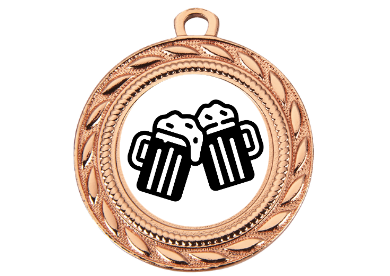 Medaille D109 Ø 40mm - 40mm / Bronze