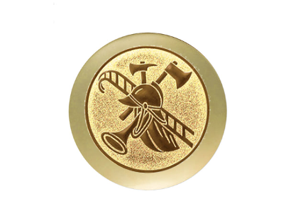 Ehrentafel 187-3 - 18 x 22 cm / Blau/Rot