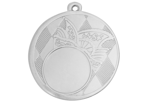 Karnevals Medaille D121 - 50 mm / Silber
