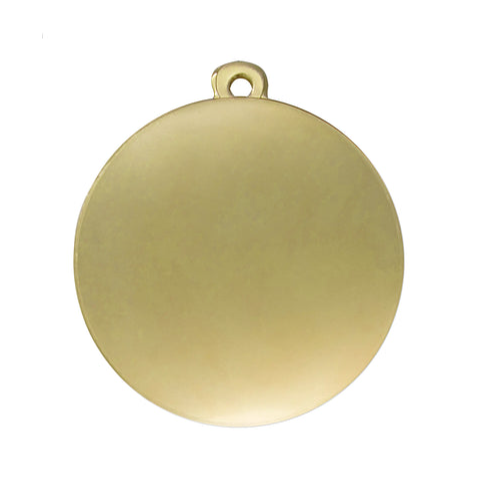 Medaille Fußball D112A Ø 50mm - Gold / 50 mm