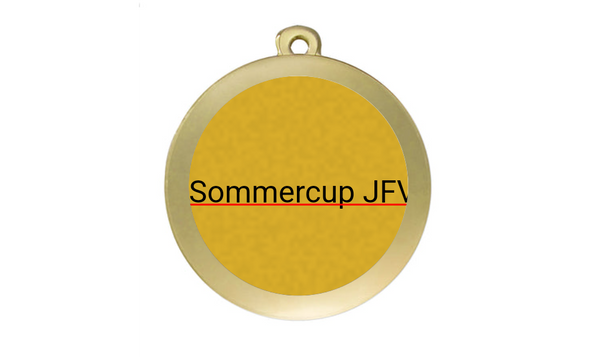 Medaille Fußball Herren BS.ME110 Ø 45 mm - Gold / 45 mm