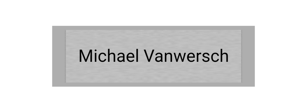 Gravurschild Silber selbstklebend - Silber / 100 x 30 mm