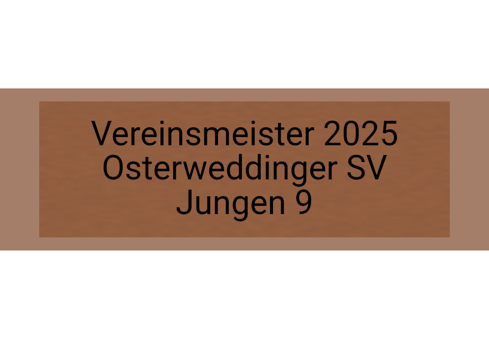 Gravurschild Bronze selbstklebend - Bronze / 60 x 20 mm