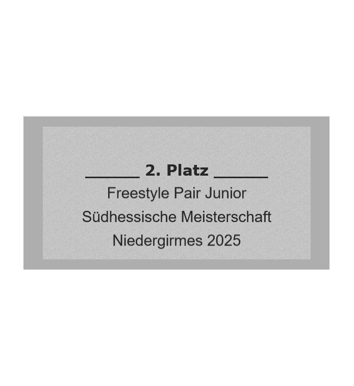 Gravurschild Silber selbstklebend - Silber / 50 x 25 mm