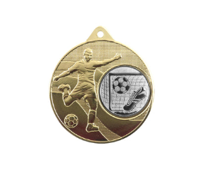Medaille Fußball 396 Ø 50 mm - Gold / 50 mm