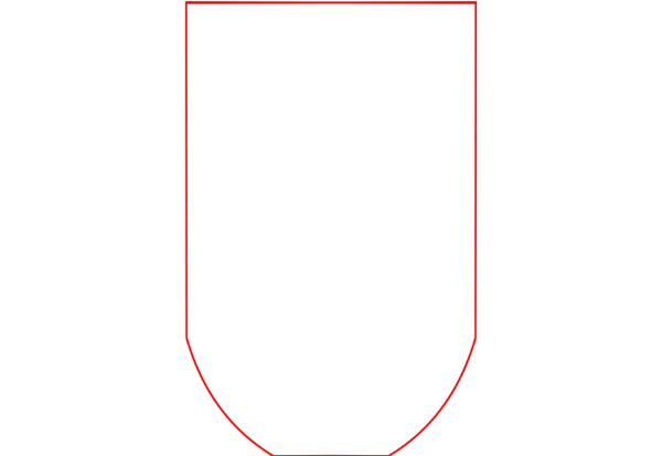 Jade Glastrophäe 66986 - Transparent / 14.5 cm / Laser-Gravur