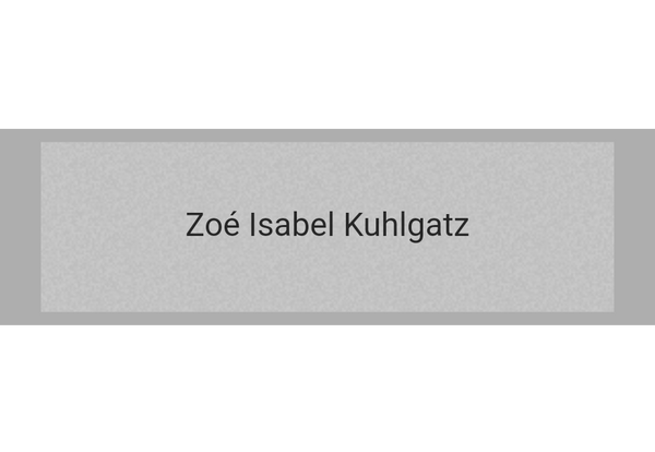 Gravurschild Silber selbstklebend - Silber / 50 x 15 mm