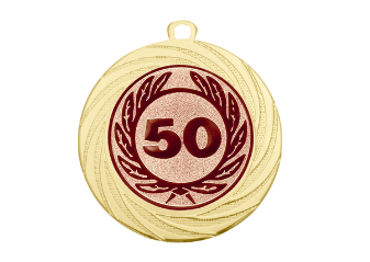 Medaille DI7001 Ø 70mm - Gold / 70 mm