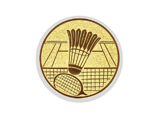 Glas Ständer W19x Schild & Emblem - 21.5 cm / Auswahl Weiß