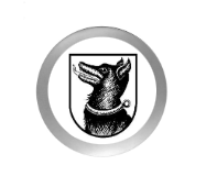 Ehrentafel D200 - Braun-Silber / 25x20 cm