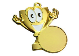 Medaille 9146 - Gold / 42x46 mm