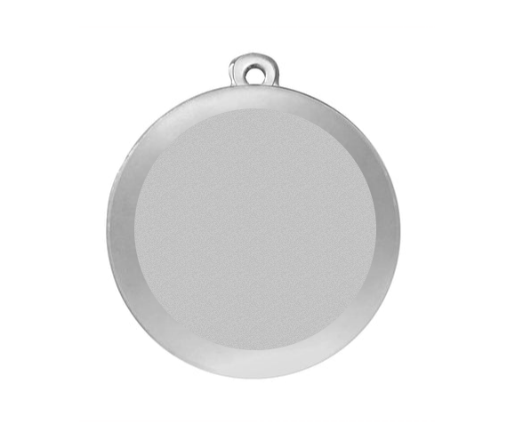 Medaille Fußball BS.ME75 50 mm - Silber / 50 mm