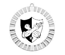 Medaille BS.ME80 Ø 70 mm - Silber / 70 mm