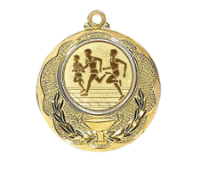 Medaille 028L Ø 40 mm - Gold / 50 mm