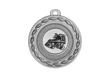 Medaille 9182 Ø 50mm - Silber / 50mm