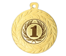 Medaille D10 Ø 45mm - Gold