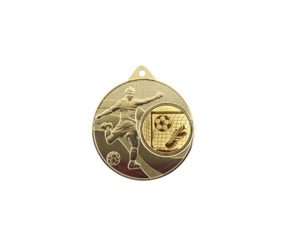 Medaille Fußball 396 Ø 50 mm - Gold / 50 mm