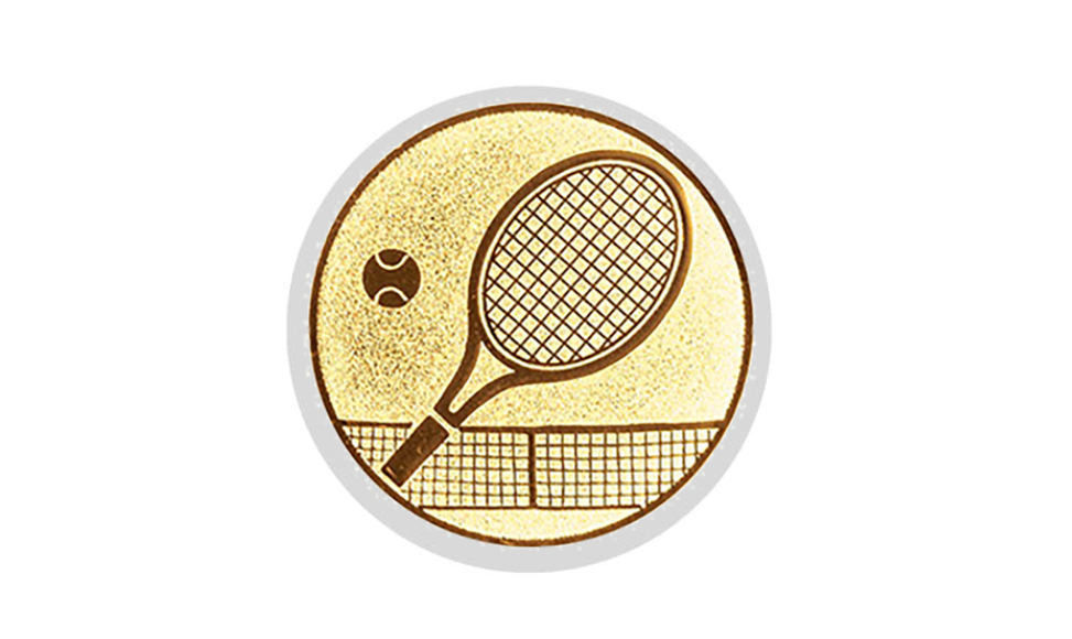 Glas Pokal 8805 blau Schild & Emblem - Silber Blau / 16 cm