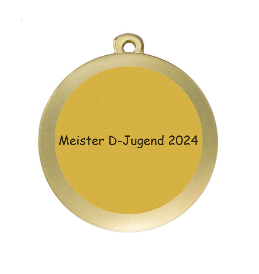 Medaille Fußball BS.ME75 50 mm - Gold / 50 mm