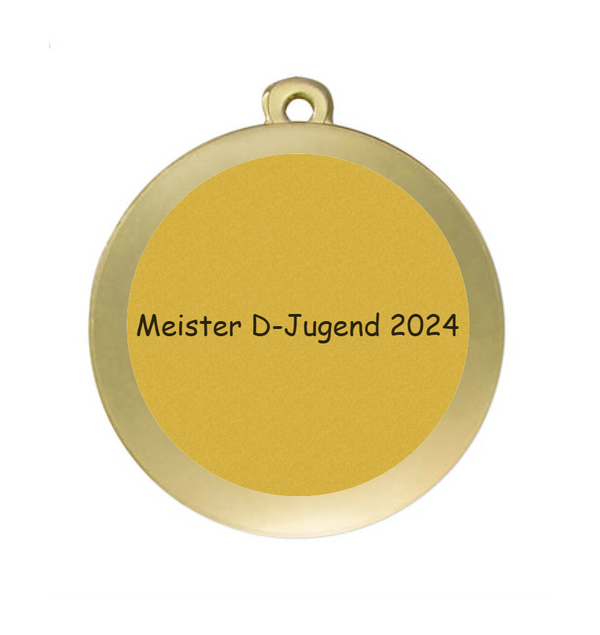 Medaille Fußball BS.ME75 50 mm - Gold / 50 mm