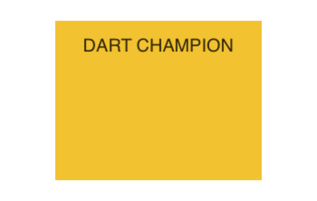 Pokal Dart ST.182 - Gold / 31.5 cm