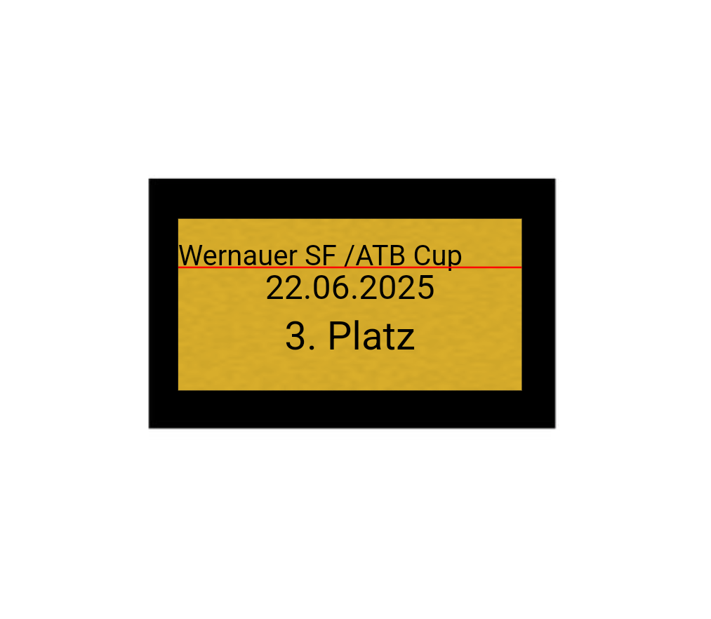 Fußball Pokal 85-3 teilweise begrenzt! - Silber Gold / 32 cm
