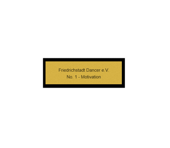 Ballerina Award 550-G - Gold / 12.7 cm