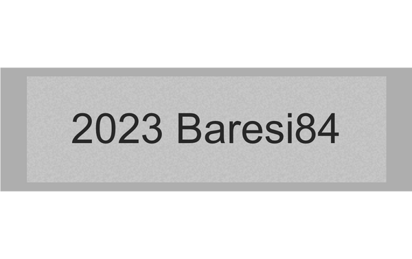 Gravurschild Silber selbstklebend - Silber / 50 x 15 mm