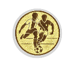 Glas Ständer W19x Schild & Emblem - 17.5 cm / Auswahl Rot