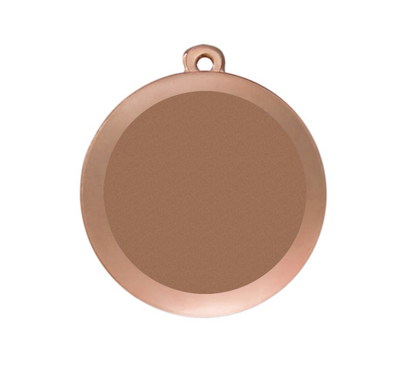 Medaille Fußball D112A Ø 50mm - Bronze / 50 mm