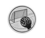 Glastrophäe 136-4 Schild & Emblem - 22 cm / Blau