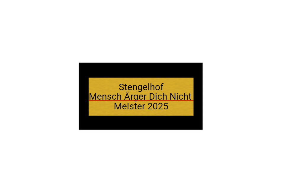 Würfel Trophäe KS418 - Gold / Schwarz / 12 cm