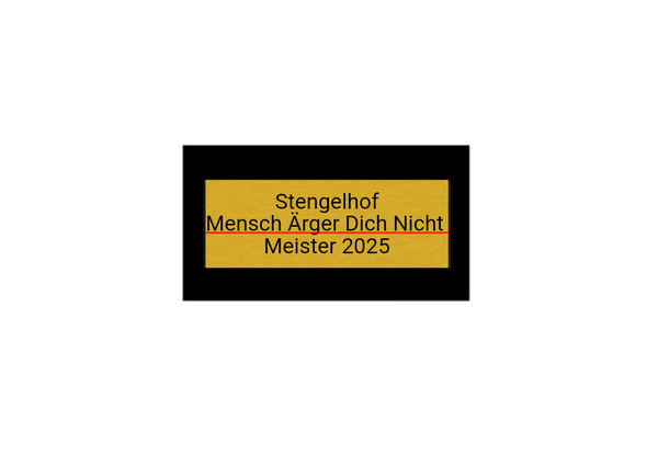 Würfel Trophäe KS418 - Gold / Schwarz / 12 cm