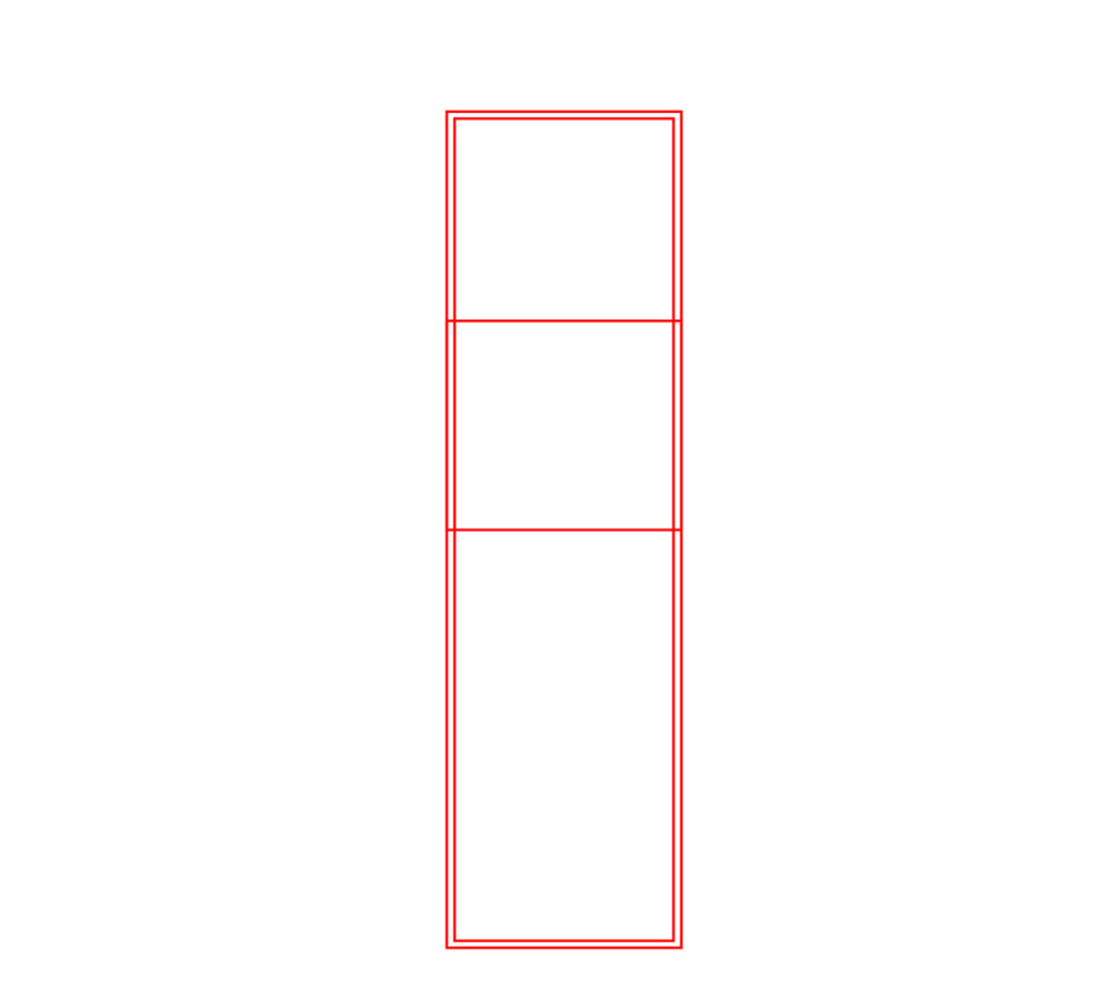 Crystal Ice Cubix 79059 - Transparent/matt / 4,5cm x 4,5cm x 16cm / Laser-Gravur