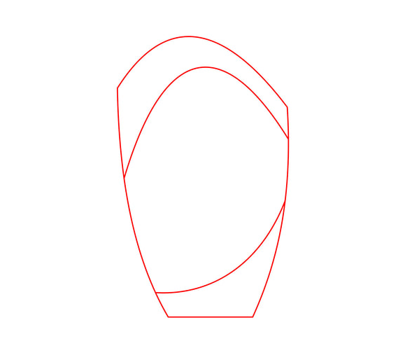 Glas Pokal Blau W55-L - Blau/Transparent / 16.5 cm