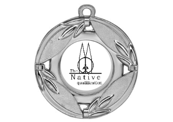 Medaille 9154 Ø 50 mm - Silber / 50 mm