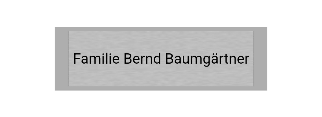 Gravurschild Silber selbstklebend - Silber / 100 x 30 mm