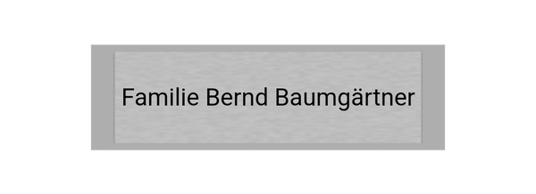 Gravurschild Silber selbstklebend - Silber / 100 x 30 mm